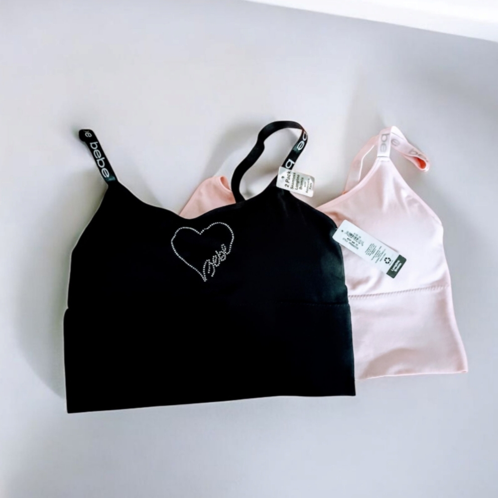 2 Pc Bebe Seemless Longline Bramis